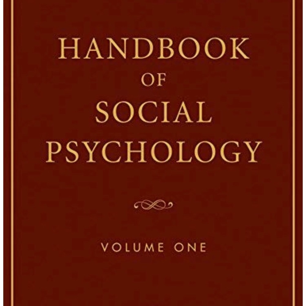 Handbook of Social Psychology